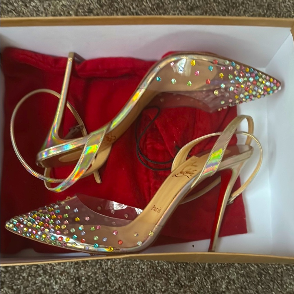 Christian louboutin spikaqueen heels